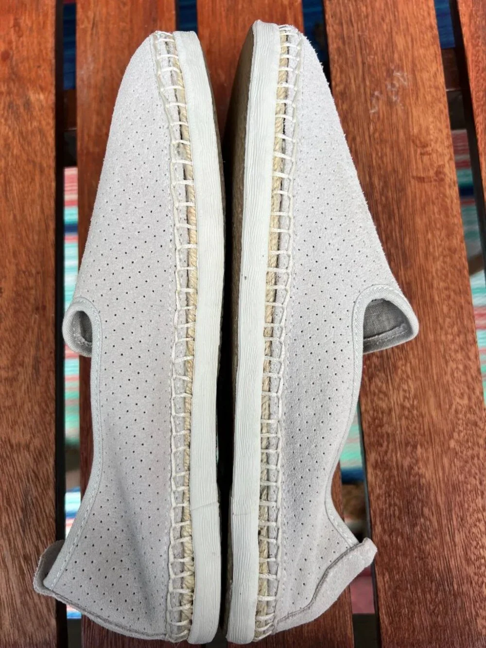 SeaVees shoes espadrilles suede A-line Ocean Park shoes womens 9 NWOT